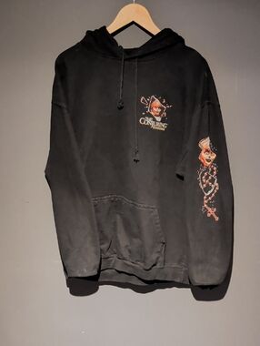 The Conjuring Universe Black Graphic Hoodie - Men